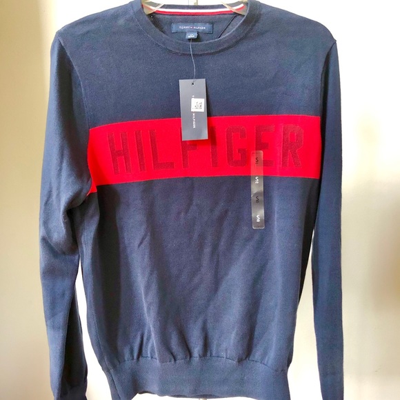 Tommy Hilfiger Other - NWT TOMMY HILFIGER MENS LIGHTWEIGHT LOGO SWEATER